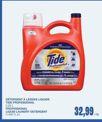 PROFESSIONAL LIQUID LAUNDRY DETERGENT, 5,02 L