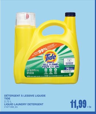 LIQUID LAUNDRY DETERGENT 2,75 L
