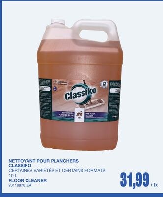 FLOOR CLEANER, 10 L