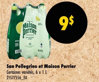San Pellegrino et Maison Perrier