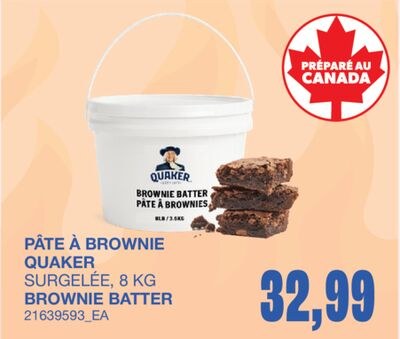 BROWNIE BATTER, 8 KG