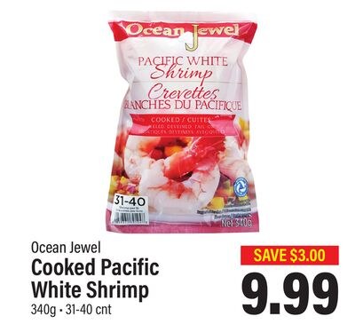Ocean Jewel Cooked Pacific White Shrimp
