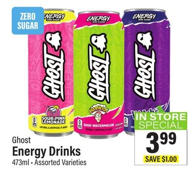 Ghost Energy Drinks