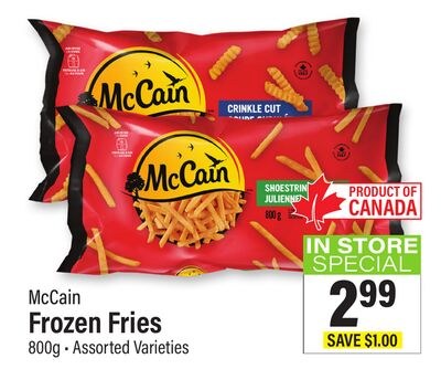 McCain Frozen Fries
