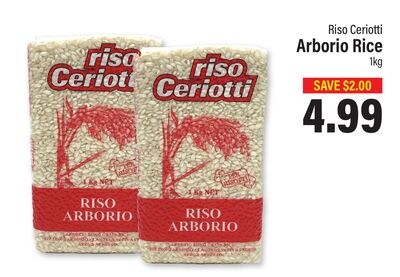Riso Ceriotti Arborio Rice