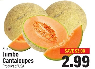 Jumbo Cantaloupes