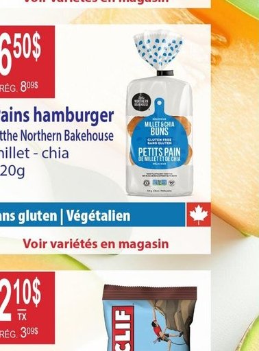 Pains hamburger Little Northern Bakehouse millet - chia