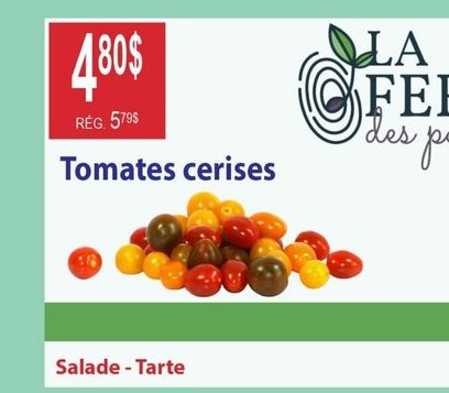 Tomates cerises