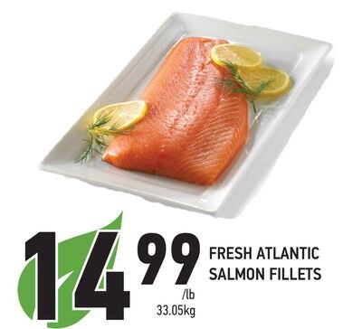 FRESH ATLANTIC SALMON FILLETS