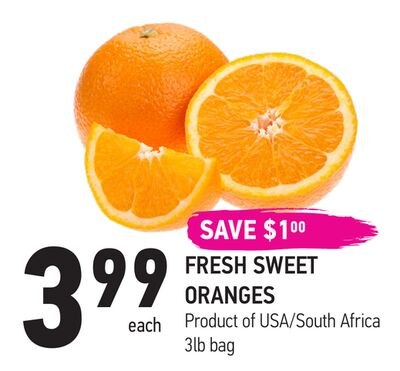 FRESH SWEET ORANGES