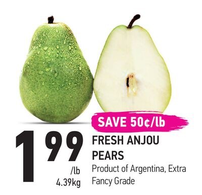 FRESH ANJOU PEARS