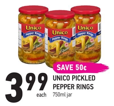 UNICO PICKLED PEPPER RINGS