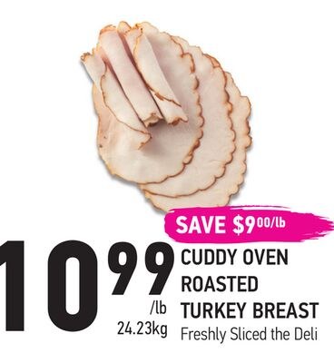 CUDDY OVEN ROASTED TURKEY BREAST