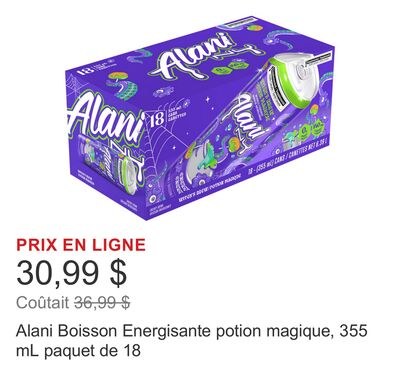 Alani Boisson Energisante potion magique, 355 m…