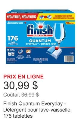Finish Quantum Everyday - Détergent pour lave-v…