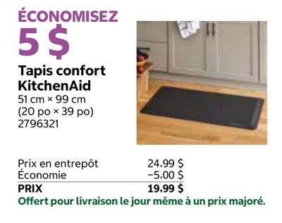 Tapis confort KitchenAid