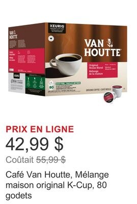 Café Van Houtte, Mélange maison original K-Cup,…