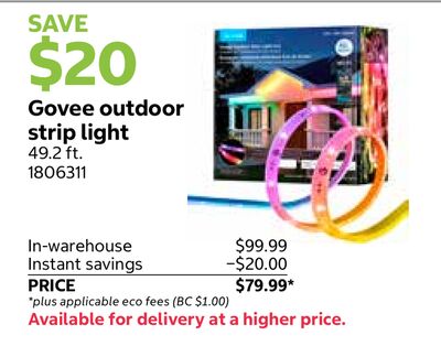Govee outdoor strip light