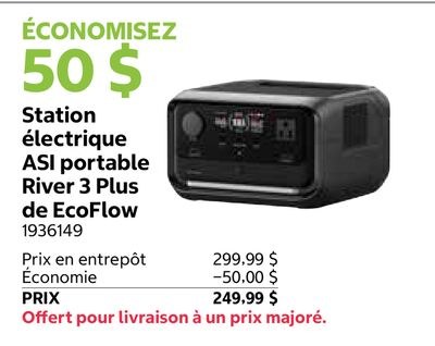 Station électrique ASI portable River 3 Plus de…