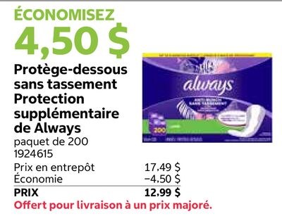 Protège-dessous sans tassement Protection suppl…