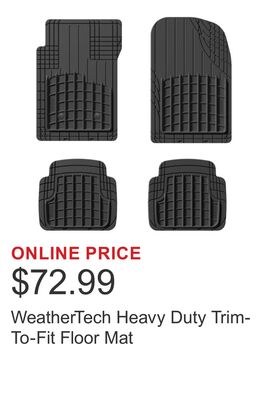 WeatherTech Heavy Duty Trim-To-Fit Floor Mat