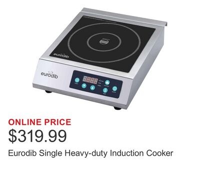 Eurodib Single Heavy-duty Induction Cooker