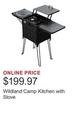 Wildland Camp Kitchen with Stove