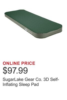 SugarLake Gear Co. 3D Self-Inflating Sleep Pad