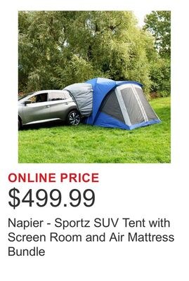 Napier - Sportz SUV Tent with Screen Room and A…