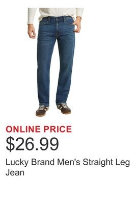 Lucky Brand Men's Straight Leg Jean