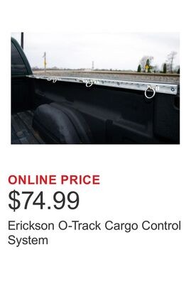 Erickson O-Track Cargo Control System