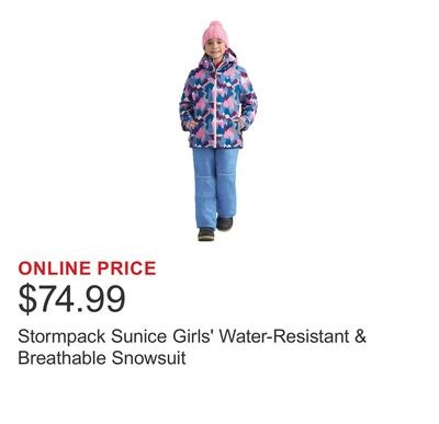 Stormpack Sunice Girls' Water-Resistant & Breat…