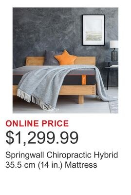 Springwall Chiropractic Hybrid 35.5 cm (14 in.)…