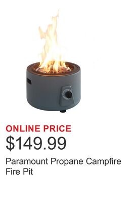 Paramount Propane Campfire Fire Pit
