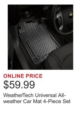 WeatherTech Universal All-weather Car Mat 4-Pie…