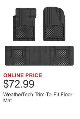 WeatherTech Trim-To-Fit Floor Mat
