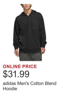 adidas Men's Cotton Blend Hoodie