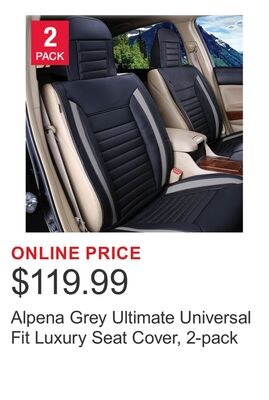 Alpena Grey Ultimate Universal Fit Luxury Seat …