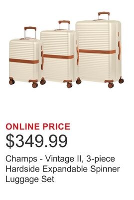 Champs - Vintage II, 3-piece Hardside Expandabl…