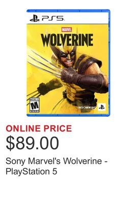 Sony Marvel's Wolverine - PlayStation 5