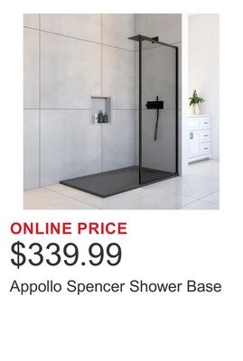 Appollo Spencer Shower Base