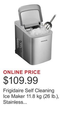 Frigidaire Self Cleaning Ice Maker 11.8 kg (26 …