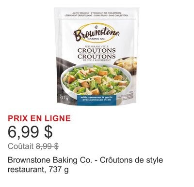 Brownstone Baking Co. - Crôutons de style resta…