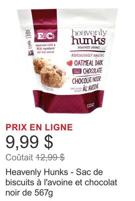 Heavenly Hunks - Sac de biscuits à l'avoine et …