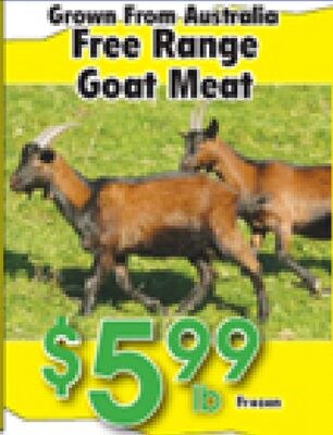 Free Range Goat Meat