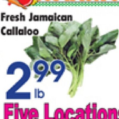 Fresh Jamaican Callaloo