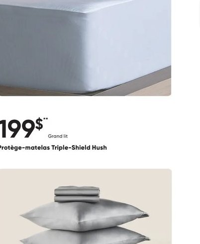 Protège-matelas Triple-Shield Hush