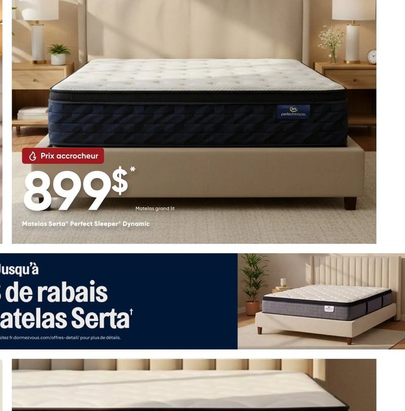 Matelas Serta 'Perfect Sleeper' Dynamic