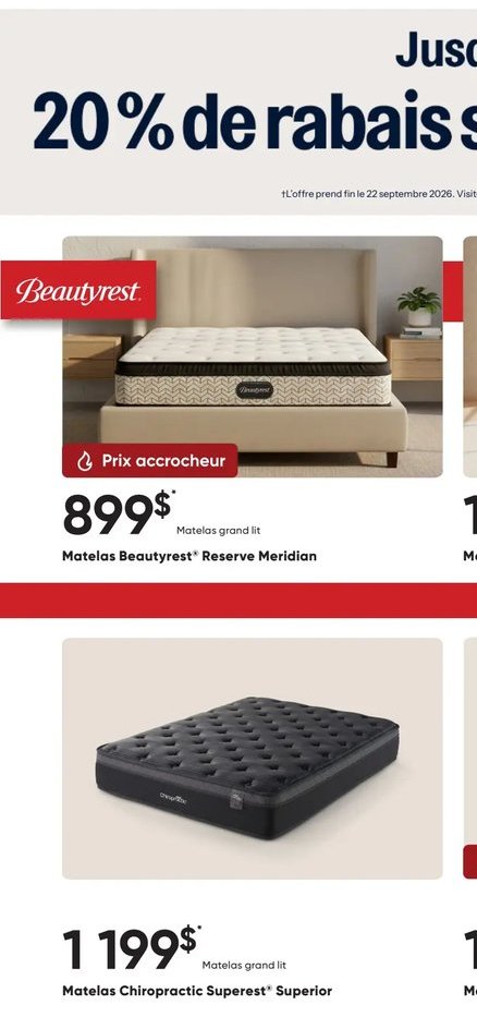 Matelas Kingsdown Studio Brio