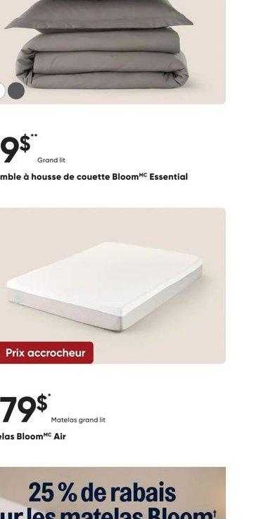 Ensemble 6 housse de couette Bloom™ Essential